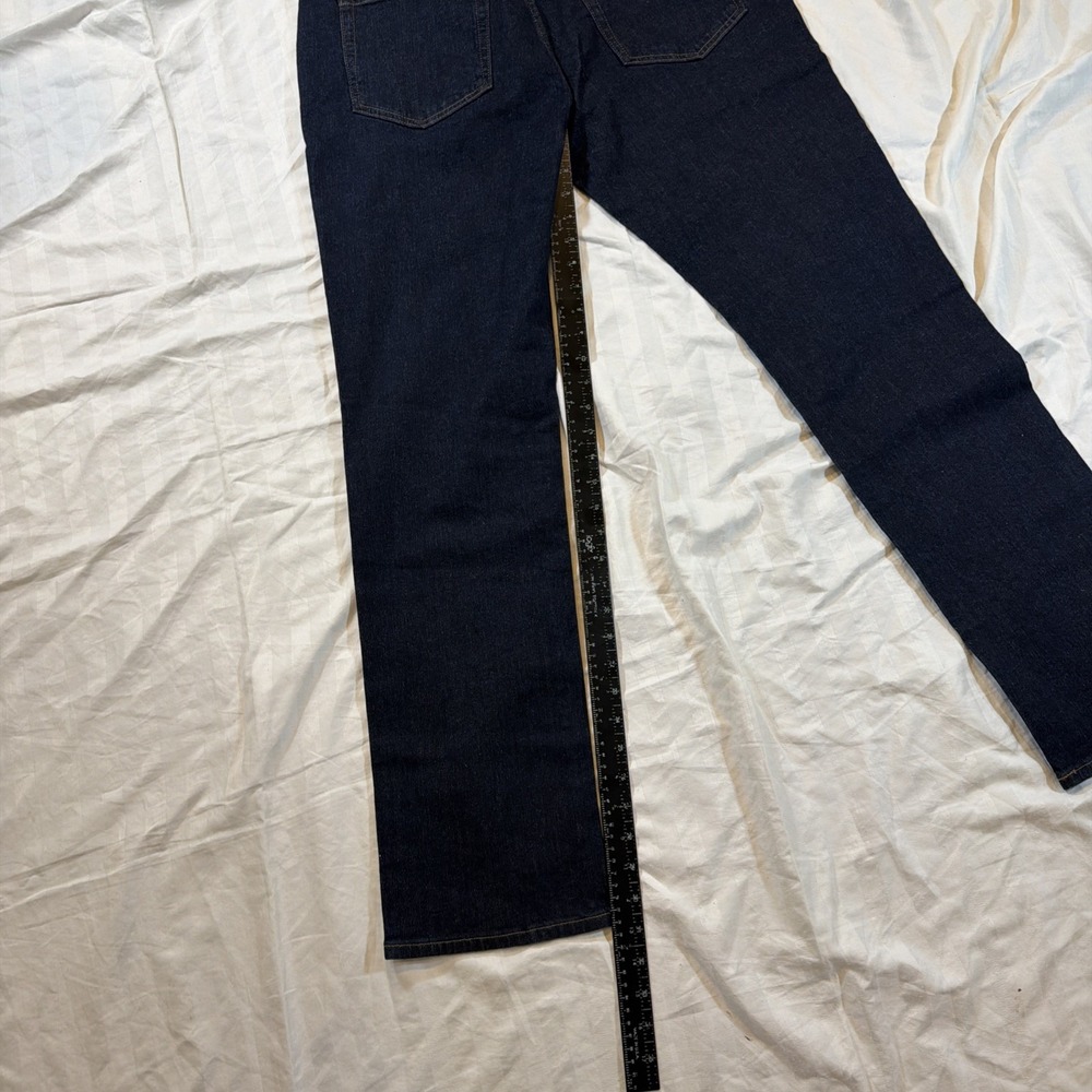 $128 J.Crew Factory Men's Straight-fit Signature Flex Denim Jean W 34 L 32 AY518 - Picture 12 of 16